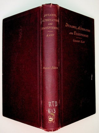 Item #9786 Dynamos, Motors, Alternators, and Rotary Converters ... with 200 illustrations....